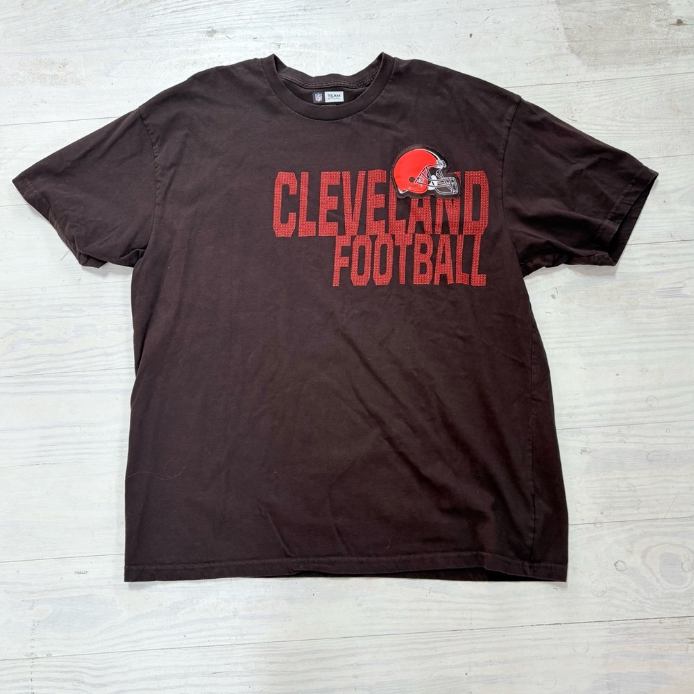 NFL Team Apparel Men’s Size XL Cleveland Browns Graphic Short Sleeve Tee